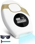 Evolpor IPL Hair Removal Devices, 5 Energy Levels, 999,999 Flashes, Manual & Automatic Modes, Pain-Free Results, Laser Hair Removal Devices for Face, Underarms, Legs, and Body