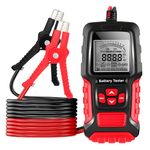 GEARCELL Car Battery Tester 12V/24V Battery Load Tester Digital Automotive Alternator Meter with Battery Cranking & Charging Tests for CAR, Motor, Truck, Boat, RV, Marine FBT-300