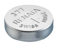 GENUINE RENATA LITHIUM BATTERIES SILVER OXIDE WATCH BATTERY CELL COIN SWISS MADE (377-SR626SW > PackOf-1)