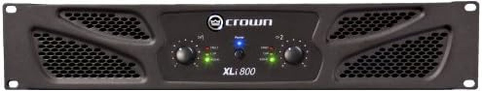 CROWN XLI800 Amplifier 2 x 300 W Under 4 ohms - Black