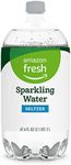 Amazon Fresh, Seltzer Water, 67.6 Oz (Pack of 6)