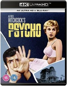 Psycho [4K Ultra HD] [1960] [Blu-ray] [Region Free]