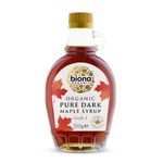 Biona Organic Maple Syrup 330g - Dark, Grade A - Pure Canadian