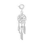 Philip Jones Dream Catcher Charm Created with Zircondia® Crystals