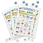 DOQPO Summer Bingo Games, Summer Bi