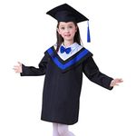 KESYOO Graduation Cap Gown with Tassel 2020 Charm for Preschool Kindergarten 110cm