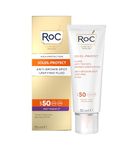 RoC - Soleil-Protect Unifying Fluid Anti-Brown Spots SPF50 - Powerful Sun Protection with Brown Spot Reduction - Deep Hydration & UVA/UVB Protection - Paraben-Free Skincare - 50 ml