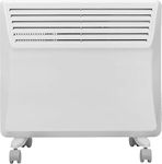 Devola Electric Panel Heater Low Energy Wall mounted Radiator 1000W, Eco Warm Energy Efficient Technology, Floor stand & wall mount, Adjustable Thermostat with Programmable Timer, Lot 20, DVS1000W