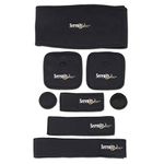 Serenity2000 Full Body Magnetic Vitality Set for Pain Relief, Reduce Inflammation, Improve Circulation - Eight piece Sets Small/Medium - Waist up to 36"