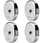 4 Pieces 4kg Weight Plates for 25kg Steel Dumbbells (4×4kg)