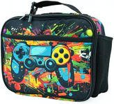 Betyiwling Game Lunch Box Insulated Reusable Lunch Bag Tote Cooler for Women Men Boy Girl School Work Office Picnic