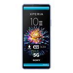 Sony Xperia 10 III - 6.0 Inch 21:9 Wide™ FHD+ HDR OLED display - Triple lens camera - 3.5 mm audio jack - Android 11 - SIM free - 6GB RAM - 128GB Storage - IP65/68 rating - Dual SIM hybrid* - Blue
