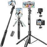 Selfie Stick Phone Tripod with Remo