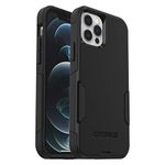 OtterBox iPhone 12 and 12 Pro Commuter Series Case - Single Unit Ships in Polybag, Ideal for Business Customers - Black, Slim & Tough, Pocket-Friendly, with Port Protection