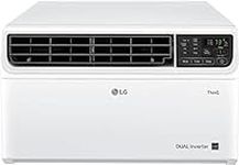 LG Smart Wifi Enabled Window Air Conditioner with Cooling Speed in White (LW1022IVSM - 10000 BTU)