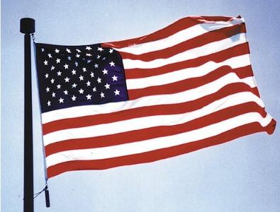 Eder Flag - Endura-Nylon U.S. Outdoor Flag - Proudly Made in the USA - Durable - Fade-Resistant - Reinforced Fly Stitching - Heavy-Duty Duck Cloth Headers - Quality Craftsmanship (15 x 25 Foot)