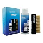 Shoozas Simple Shoe Cleaner Kit - Essential Shoe Cleaning Tools, Easy Clean, Non-Toxic, Includes Liquid Cleaner and All-Purpose Brush