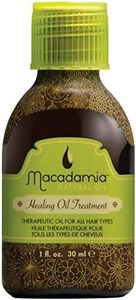 Macadamia Oil for Hair - Natural Healing Oil Treatment for Dry, Damaged Hairs, Hydrating Hair Serum, 1 oz