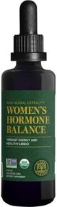 Global Healing Women's Hormone Balance Female Fuzion Organic Liquid Supplement Drops - Superior Vitality, Healthy Libido, Natural Sensual Response, Support Mood & Promote Metabolism Wellness - 2 Fl Oz