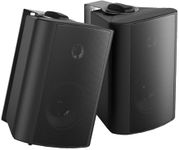 Herdio 4 Inches 200 Watts Outdoor Bluetooth Speakers Waterproof,Wall Mount Speakers With Powerful Bass For Home Garden Patio Indoor