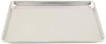 Chef Inox Aluminium Heavy Duty Premier Baking Sheet, 330 mm x 450 mm x 25 mm Size,Silver