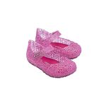 Mini Melissa Campana Pape Toddler's Shoe Pink Glitter, Size 12