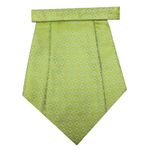 LEONARDI Men's printed cravat | pack of 1 | Microfiber | size - Standard | Color - Green |