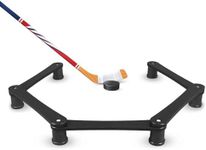 Hockey Stickhandling Trainer - Hockey Training Aid for Stick 5 Section Portable Stick Handling Trainer Hockey Passer Hockey Practice Equipment Used On and Off Ice for Stick Speed Timing Puck Control