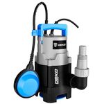 Water Pump: DEKO Submersible Water Pump 400W 8000L/H, Portable Water Sump Pump to Empty Pool, Water Drainage Pump for Clean and Dirty Water for Garden Pond, Pools and Ditches Float Switch