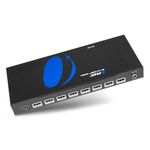 OREI 8K HDMI Splitter 1 X 8, Duplicate/Mirror Any HDMI Signal UltraHD Supports Upto 4K @ 120Hz EDID HDCP 2.3 - (BK-108)