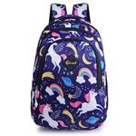 Half Moon Spring 35L School Bags For Boys/School Bag For Girls | Backpack For Men Or Backpack For Women | Water Resistant | 5 Zips Stylish And Trendy College Bag For Men & Women (Navy Blue)