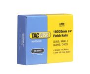 Tacwise 0665 Type 16G / 20 mm Galvanised Finish Nails, Pack of 2500