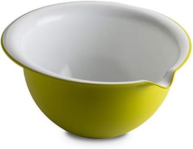 Omada Design Mélangeur 30x25x18cm, 3 lt, intérieur blanc et extérieur coloré, en plastique antibactérien, Sanaliving Line