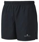 Ronhill, Men's Core 5" Short, Running, Black/Bright White, S