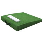 Morohope Portable Pitching Mound, 6" Pro Pitchers Mound with Regulation Pitching Rubber, Baseball Pitching Trainer for Indoor or Outdoor, Antifade Synthetic Turf