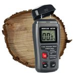 Digital Wood Moisture Meter Handheld Damp Meter Digital Wall Moisture Detector Paper Humidity Tester Humidity Measuring with HD LCD for Wood Firewood Cardboard Paper Corrugated Box