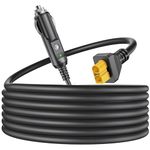 Car Charger for ECOFLOW for Delta for Bluetti EB55 for River for Anker 757 767 Portable Power Station Solar Generator XT60 Extension Power Adapter 16AWG Charging Cord