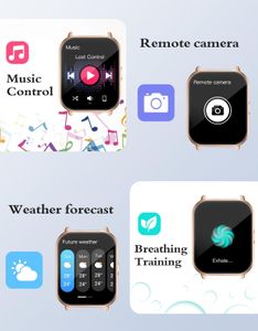 RUIMEN Smart Watch – HD Touchscreen Fitness Tracker