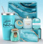 Birthday Gifts for Women, Relaxing Spa Gift Basket Set, Happy Birthday Gifts for Women Who Have Everything, Unique Gifts Box Ideas for Women Mom Mother Sister Best Female Friend Coworker Daughter