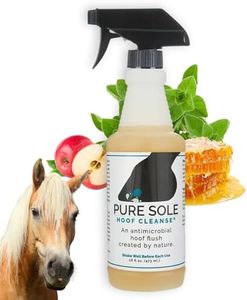 Pure Sole Thrush Treatment for Horses Hoof Spray Hoof Cleanse- an All Natural Spray for A Healthy Horse Hoof. Use for White Line, Abscess Treatment, Cracks, and Hoof Wall Separation - 16 oz