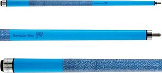 Viper Colours 58" 2-Piece Billiard/Pool Cue, Barbados Blue, 18 Ounce