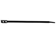 Buyers Products 1903065 Combination Winch Bar, 40" Black Powder Coated Carbon Steel, Designed for Use with Steel Trailer Winches