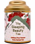 Sancha Tea Boutique, Sleeping Beauty Tea, Caffeine Free Herbal Tea, Best Tea for Sleep, Calming Bedtime Tea, Blend of Lavender Tea & Chamomile Tea, Best Night Time Tea, 30g Herbal tea