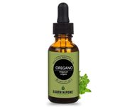 Earth N Pure Oregano Essential Oil for Aromatherapy & Diffuser – 100% Pure Premium Oregano Oil with Natural Carvacrol – Herbal Essential Oil for DIY Blends – 30ml