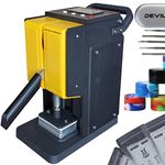 DEVIL PRESS™ ROSIN PRESS DP9 1 TON MINI MANUAL HEAT PRESS Pollen Press with LCD Display and Time + 50 Parchment papers - 1x 6 in 1 tool kit - 5 x Silicone Cases -10 x Rosin Bags - 2 Year Warranty