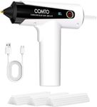 COMTO Cordless Hot Glue Gun, Auto Glue Feeding with 30 Glue Sticks