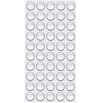 ZZLBZN Clear Rubber Feet, 100Pcs Self Adhesive Rubber Pads Sticky Rubber Dots, Non-Slip Cabinet Stoppers, for Furniture Drawer Doors Cutting Boards Small Appliances Electronic Products