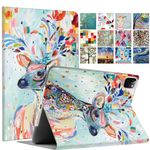 DuraSafe Cases for iPad Pro 11 inch 4 3 2 Generation Printed Cover A2759 A2761 A2762 A2377 MNXE3HN/A MNXD3HN/A A2435 MNXG3HN/A MNXF3HN/A MNXJ3HN/A MNXH3HN/A MNXN3HN/A MP553HN/A A2228 - Deer Print