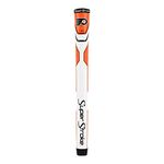 SuperStroke NHL Traxion Tour Golf Club Grip, Philadelphia Flyers (Standard) | Officially Licensed Through Team Golf | Improves Feedback and Tackiness | Reduces Taper to Minimize Grip Pressure