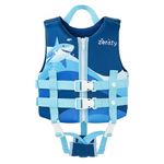 Zeraty Kids Swim Vest Float Jacket for Toddlers with Adjustable Strap for Boys Girls Age 1-9 Years/22-50Lbs